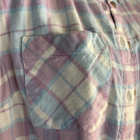 dip Multicolor Plaid Button-Down Shirt - Picture 7 of 8